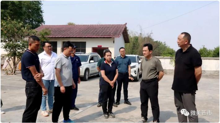 謝金翔、鄭昭帶隊開展巡林督查，督導(dǎo)森林防火工作