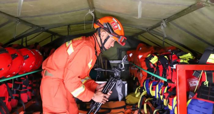 “祁連火焰藍(lán)” | 打響防汛抗洪主動仗，筑牢民生安全屏障